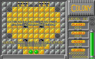 Colony atari screenshot
